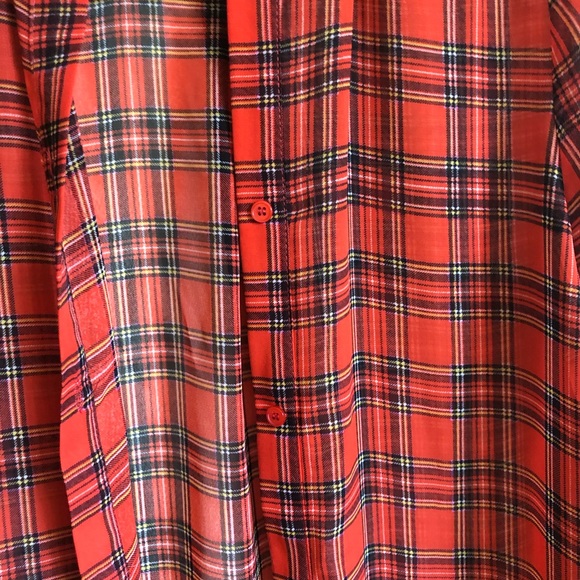 Gypsy Warrior Floor Length Plaid Duster - Picture 6 of 6